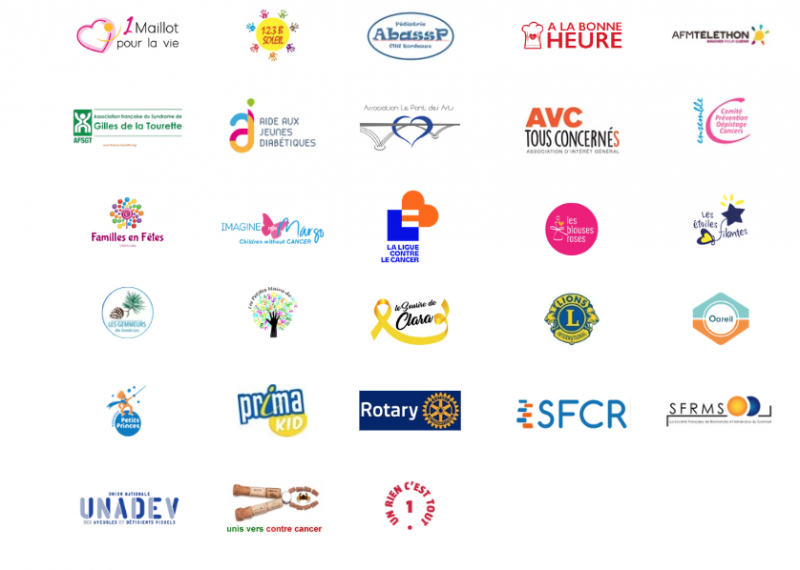Logos des associations qui nous soutiennent Logos des associations qui nous soutiennent