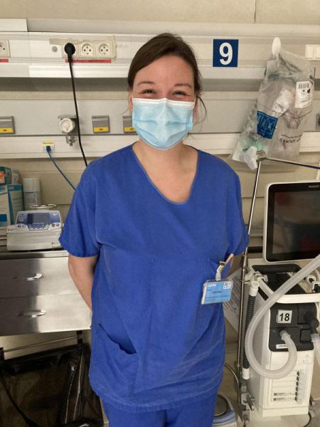 Portrait de Claire Georges, infirmière en neuro réanimation au CHU de Bordeaux