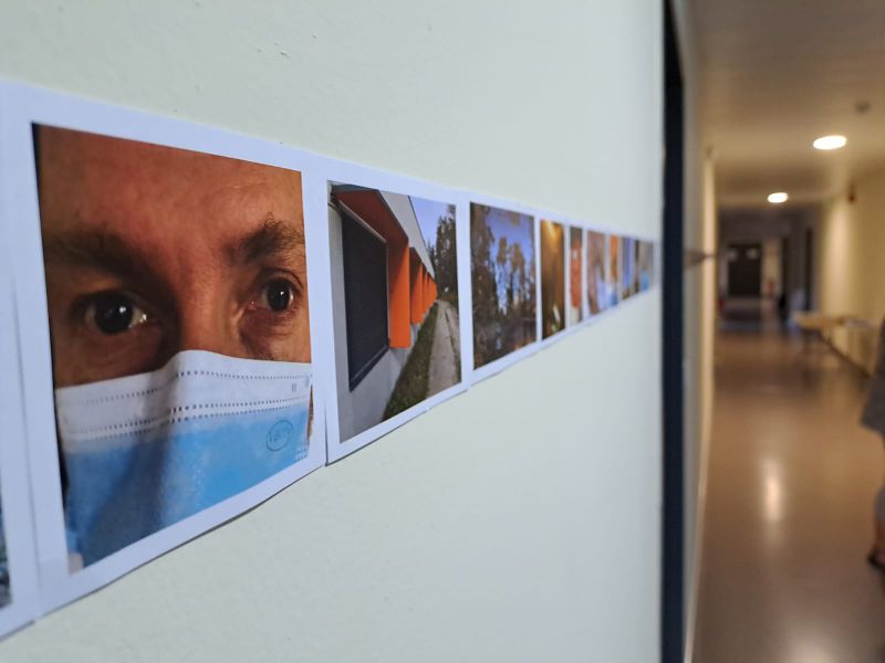 Copyright CHU de Bordeaux - exposition "vous êtes ici" au coeur de la radiothérapie