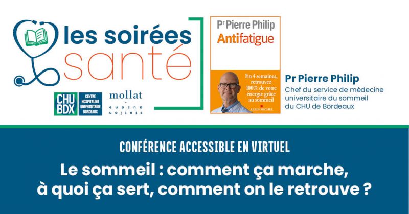 soirée santé #3 le sommeil avec le Pr Philip