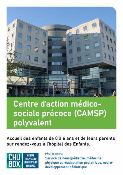  Livret d'accueil CAMSP Polyvalent CHU de Bordeaux