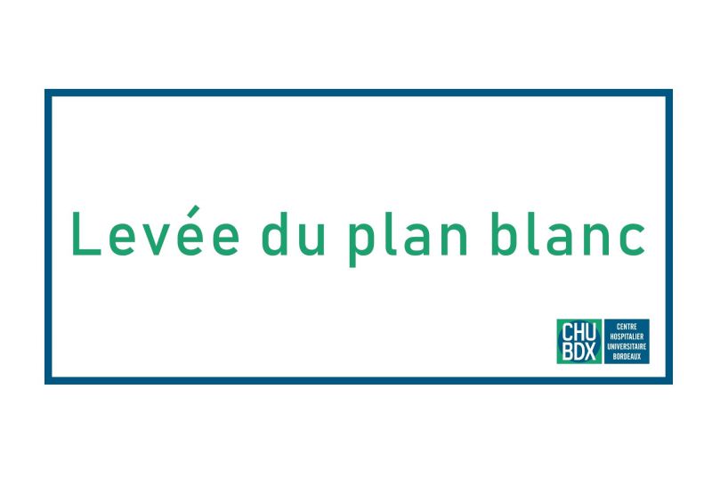 Levée du plan blanc
