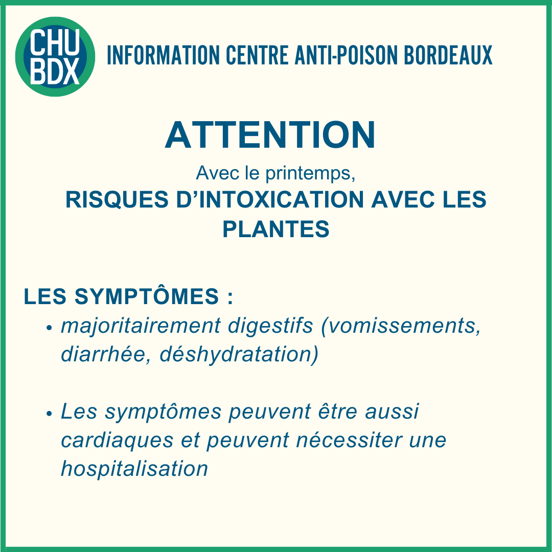 Centre antipoison du CHU de Bordeaux Centre antipoison du CHU de Bordeaux