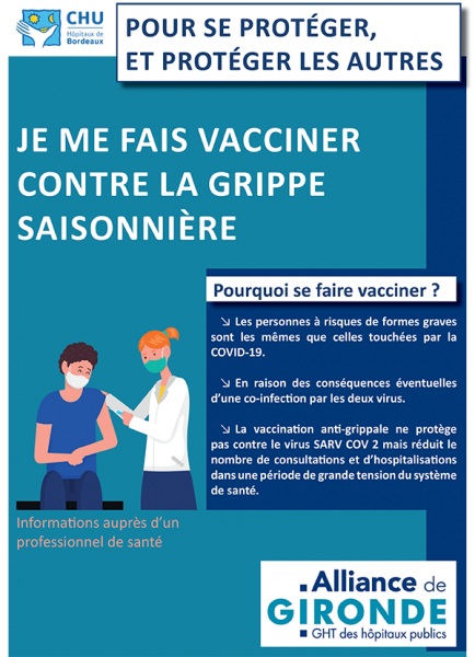 campagne vaccination 2021 GHT CHU de Bordeaux