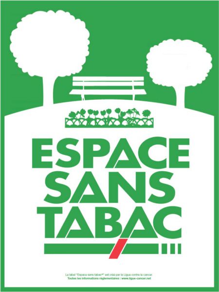 espace sans tabac CHU de Bordeaux Ligue contre le cancer 