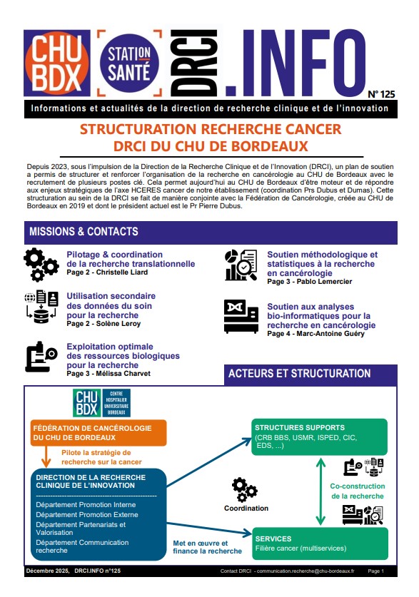 DRCI INFO ST RECHERCHE CANCER DRCI 2025