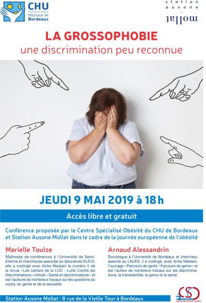 Affiche Grossophobie affiche, conference, grossophobie