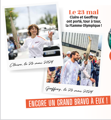 JO porteurs de flamme du CHU de Bordeaux