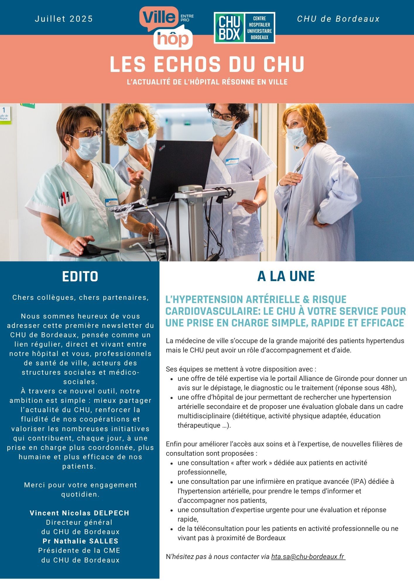 Les Echos du CHU - Juillet 2025 1