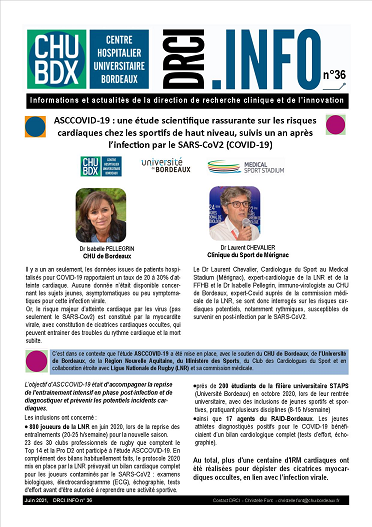 DRCI INFO N°36 - ASCCOVID
