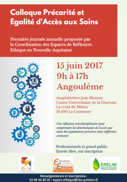 Affiche Colloque Précarité