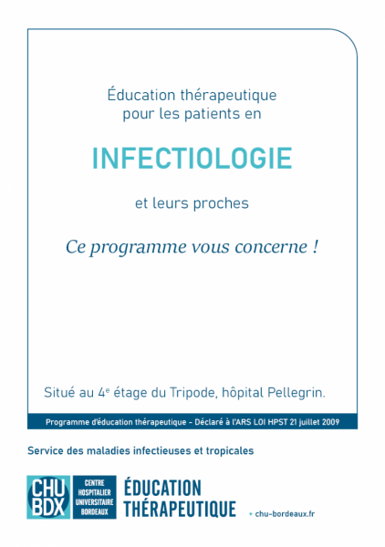 ETP Infectiologie CHU de Bordeaux