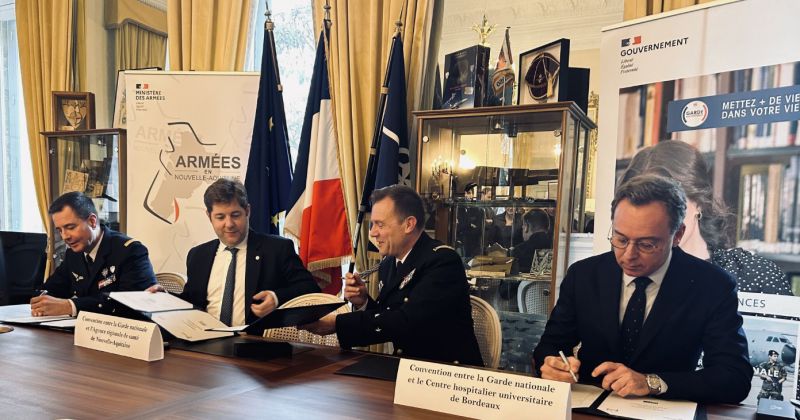 Signature d'une convention de soutien aux politiques de réserve opérationnelle avec le ministère des Armées et des Anciens combattants et le ministère de l'Intérieur