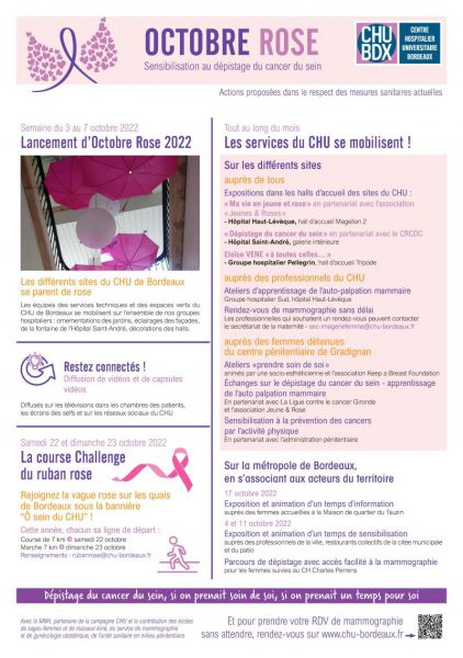 Octobre Rose Programme 2022 VF