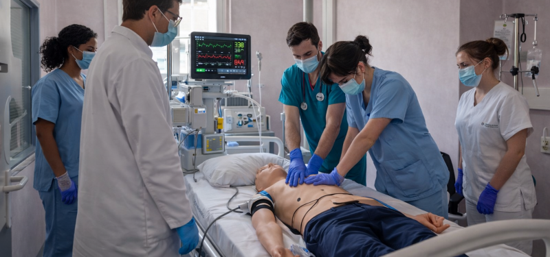 Salle de simulation CHU de Bordeaux