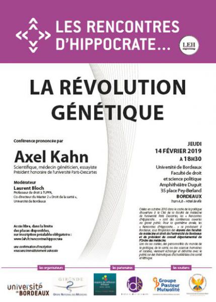 Rencontres hippocrate 14 février 2019