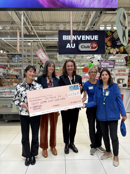 Remise de don Carrefour Mérignac