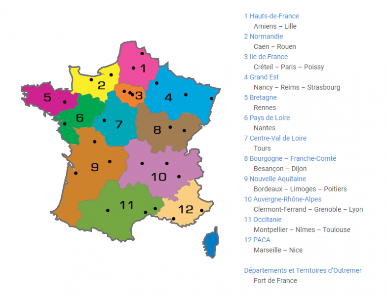 carte crc sep
