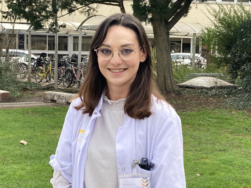 Aurélie Mollar, psychologue dans le service de médecine intensive, réanimation au CHU de Bordeaux
