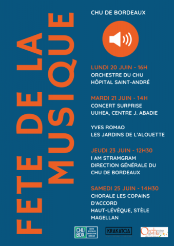 Fete de la musique au CHU de Bordeaux