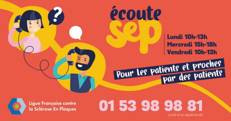 Ligne téléphonique ecoute SEP