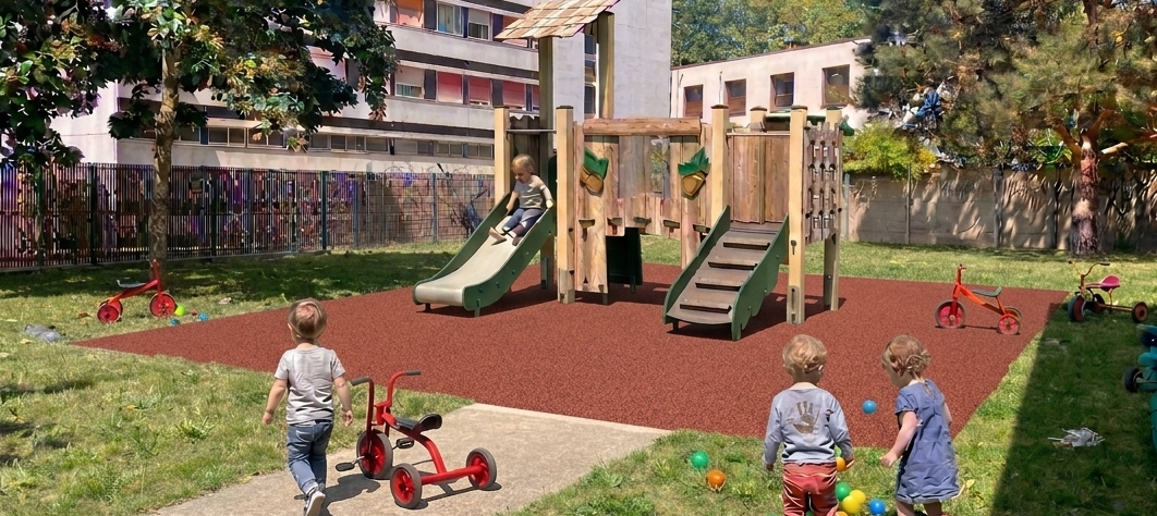 Photo crèche - format paysage