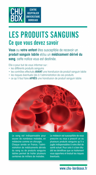 Produits sanguins page 1