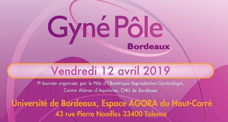 gynepole 2019 CHU de Bordeaux