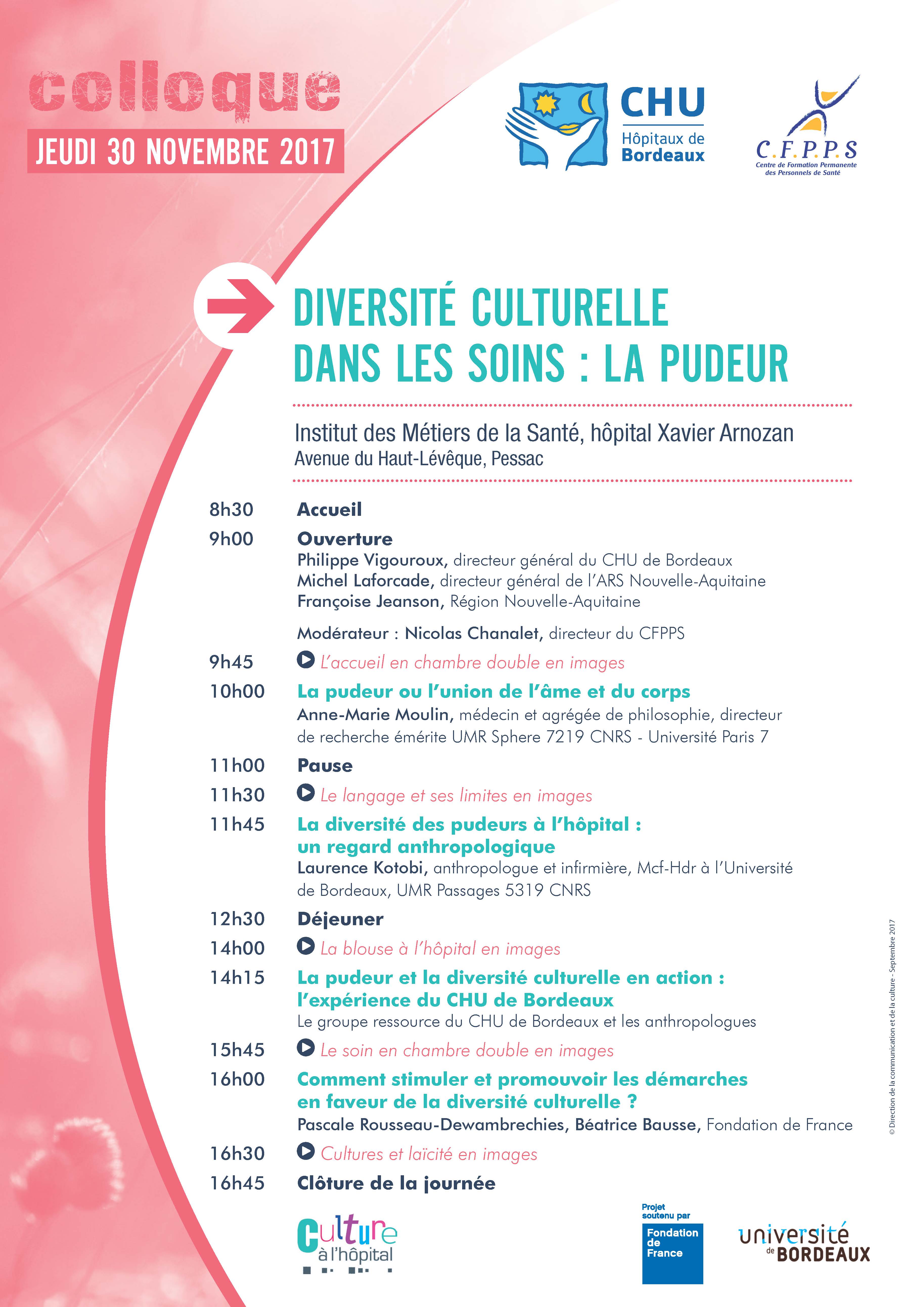 Colloque diversite culturelle 30nov2017 PROG VF