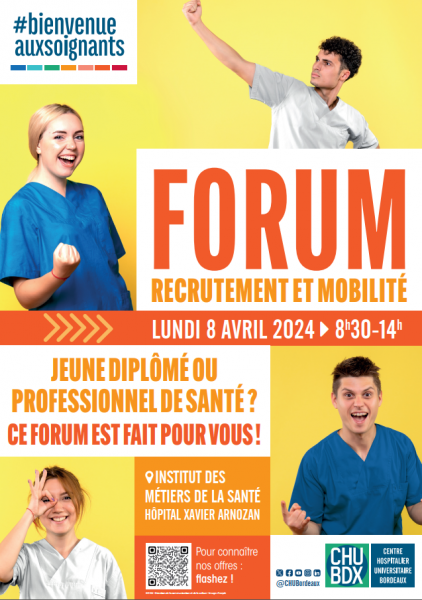 Forum de recrutement du CHU de Bordeaux 2024