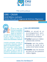 Plaquette CAUVA CHU de Bordeaux