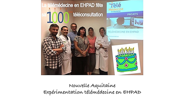 photo la télémédecine en EHPAD fête sa 1000 téléconsultation