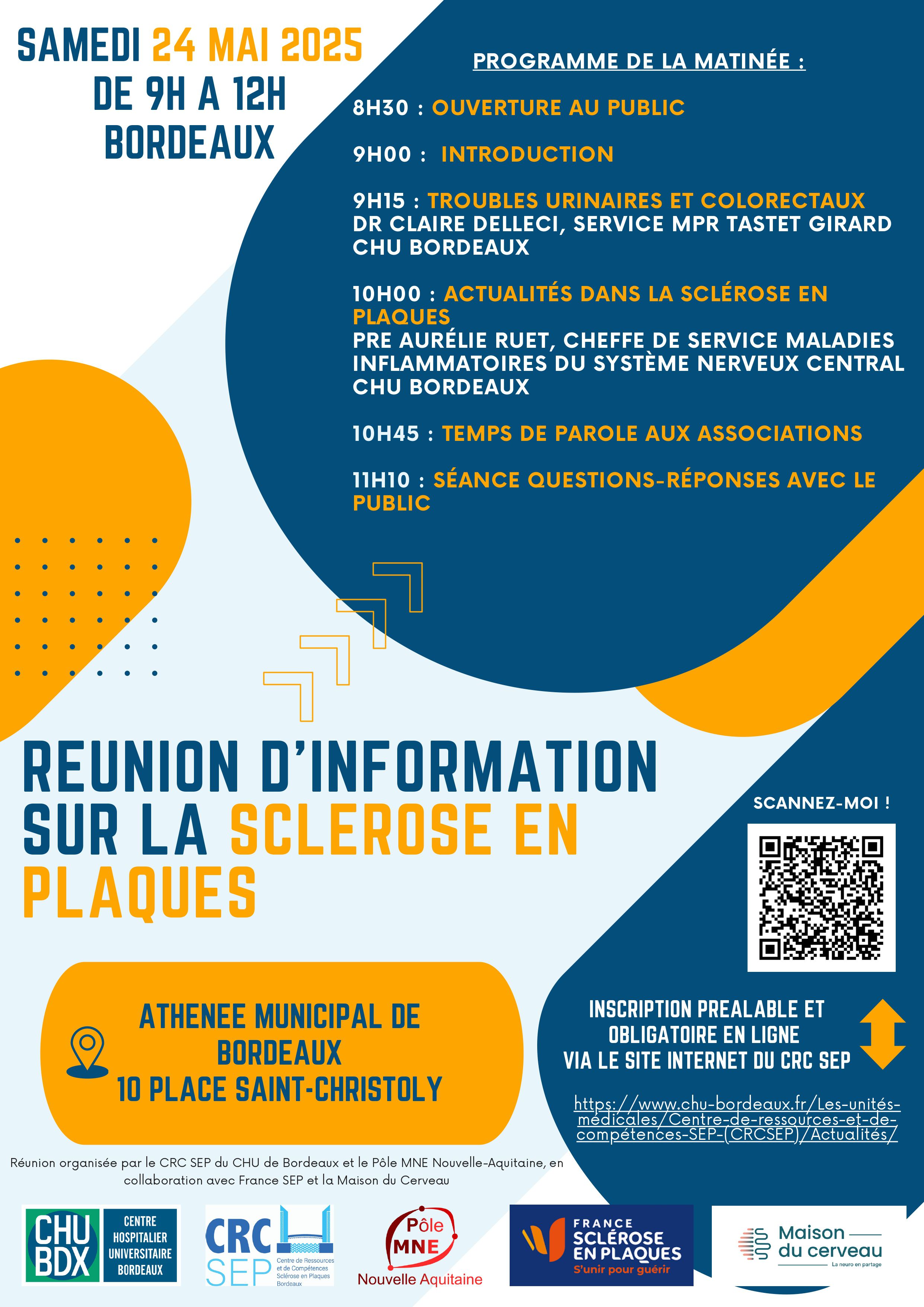 Réunion d'information SEP Bordeaux 24052025