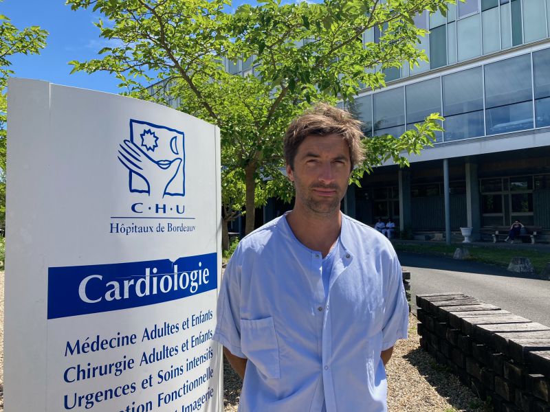 Nicolas Rougier Infirmier perfusionniste au CHU de Bordeaux