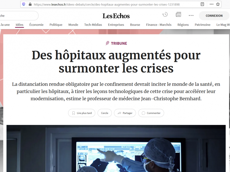 article Les échos article Les échos