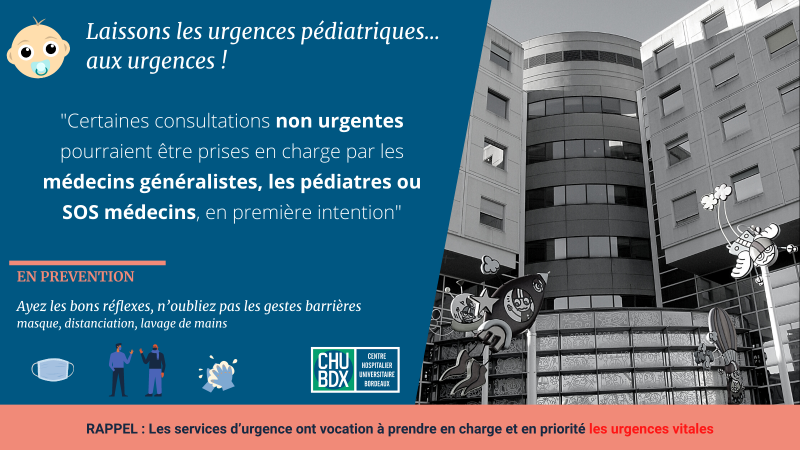 laissons les urgences pédiatriques...aux urgences