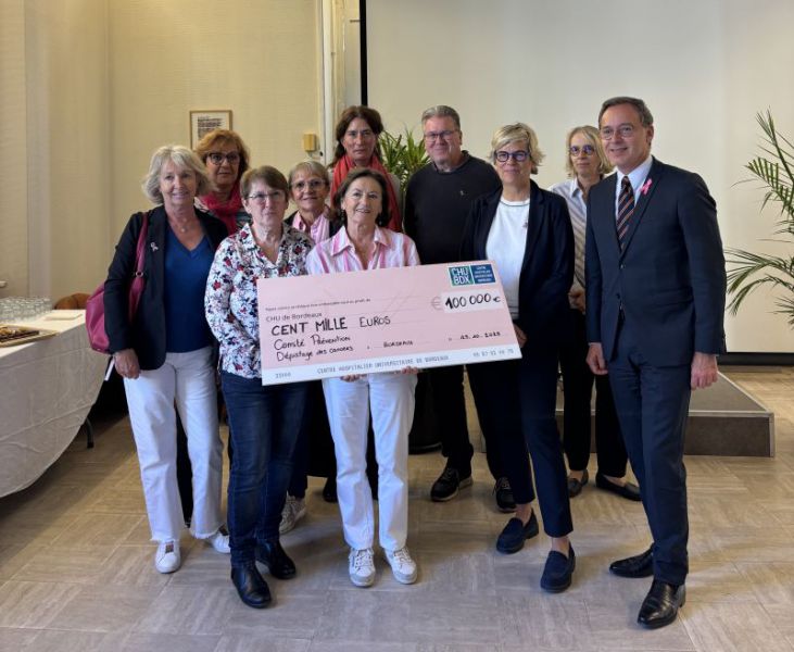 Remise de don du Comité Prévention et Dépistage des Cancers Remise de don du Comité Prévention et Dépistage des Cancers