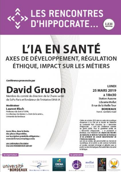 Rencontres hippocrate 25 mars 2019