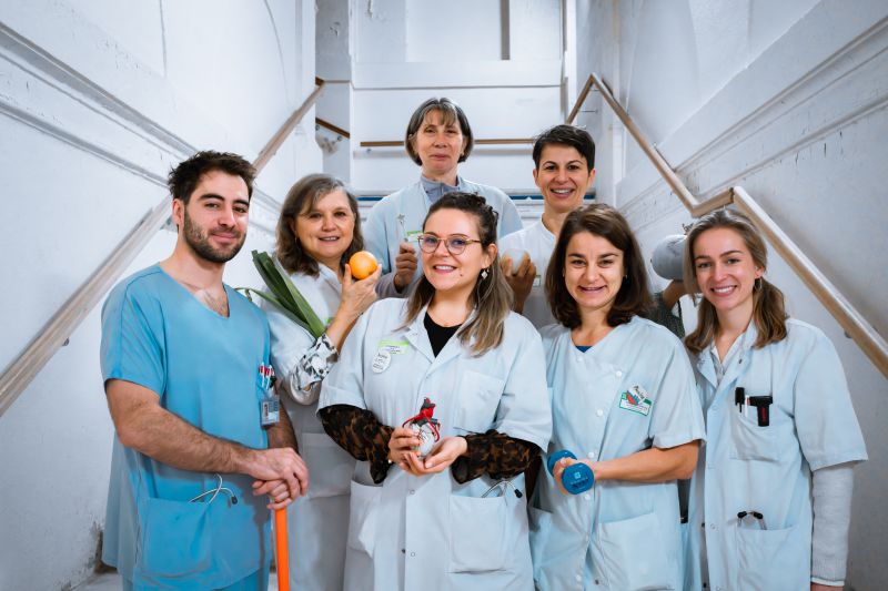 Photo équipe parcours prévention santé