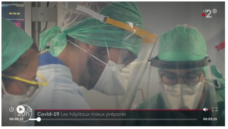 reportage chu de Bordeaux JT 20h france 2