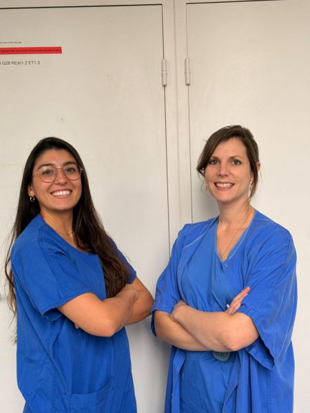 Photo équipe salle de simulation