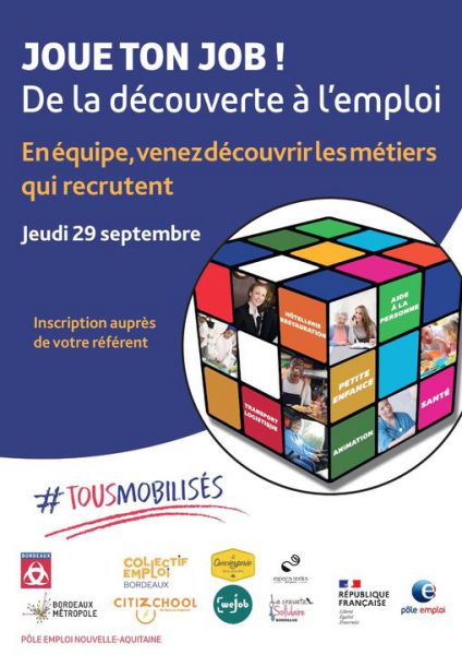 joue ton job à Bordeaux