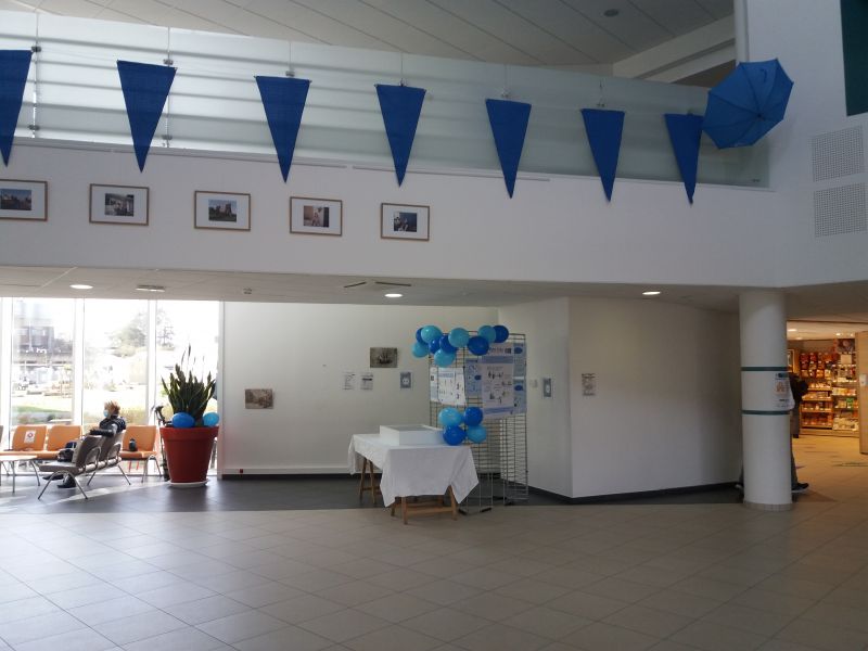 affichage mars bleu