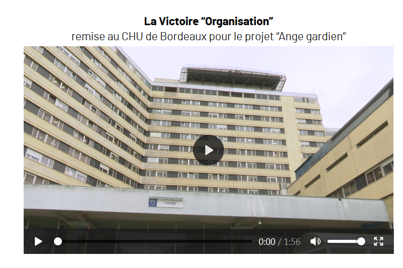 victoires acteurs publics CHU de Bordeaux Ange gardien
