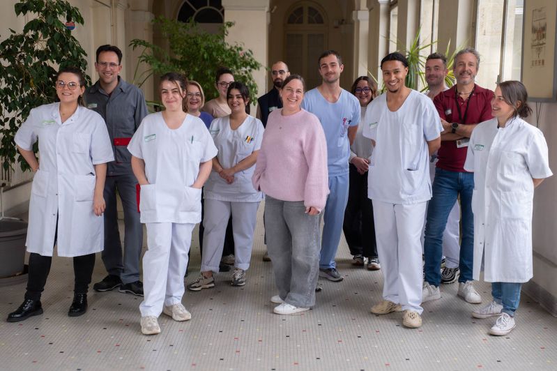 Les professionnels du CHU de Bordeaux©FredEncuentra-BarbotStudio - février 2026