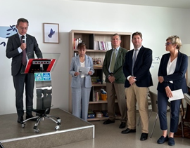 Inauguration d'une nouvelle unité de soins palliatifs à l'hôpital Xavier-Arnozan à Pessac Inauguration d'une nouvelle unité de soins palliatifs à l'hôpital Xavier-Arnozan à Pessac