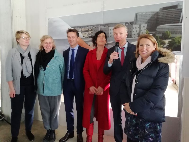 lancement travaux hopital des Enfants CHU de Bordeaux