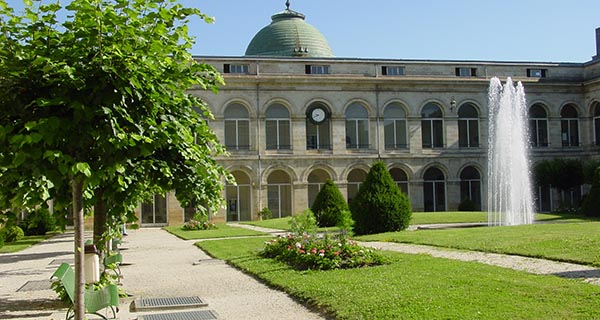 Le jardin de l'hôpital Saint-André