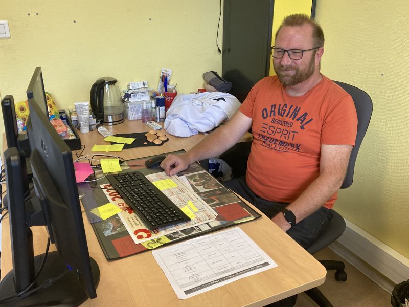 Guillaume Buchmann, régulateur brancardage à Pellegrin