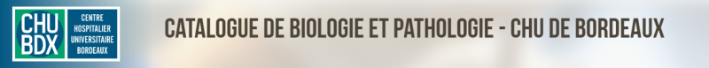 nouveau catalogue des examens de biologie